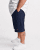 Motley Denim Paris Sweatshorts Dark Indigo - Collegehousut ja collegeshortsit - Miesten Isot collegehousut ja collegeshortsit