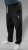 20 Nodi Ponente Long Leg Sports Pants in Combed Fleece Cotton Black - Collegehousut ja collegeshortsit - Miesten Isot collegehousut ja collegeshortsit
