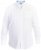 D555 Richard Long Sleeve Oxford Shirt White - Kauluspaidat - Miesten isot kauluspaidat 2XL – 8XL