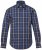 JP1880 Checked Shirt Long Sleeve Kent Collar Anthracite - Kauluspaidat - Miesten isot kauluspaidat 2XL – 8XL