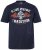 JP1880 T-Shirt Short Sleeve Chest Print Navy - T-paidat - Isot T-paidat 2XL – 14XL