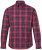 JP1880 Checked Shirt Long Sleeve Red - Kauluspaidat - Miesten isot kauluspaidat 2XL – 8XL