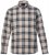 JP1880 Checked Flannel Shirt Long Sleeve Dark Dusty Pink - Kauluspaidat - Miesten isot kauluspaidat 2XL – 8XL