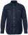 JP1880 Denim Shirt Flexnamic Long Sleeve Navy - Kauluspaidat - Miesten isot kauluspaidat 2XL – 8XL