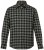 JP1880 Checked Flannel Shirt Long Sleeve Eucalyptus Green - Kauluspaidat - Miesten isot kauluspaidat 2XL – 8XL