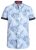 D555 Santana Hawaii Shirt Sky Blue - Kauluspaidat - Miesten isot kauluspaidat 2XL – 8XL