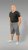20 Nodi Scirocco Short Leg Sports Pants in Combed Cotton Jersey Grey - Collegehousut ja collegeshortsit - Miesten Isot collegehousut ja collegeshortsit