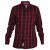 D555 Theo Long Sleeve Check Shirt - Kauluspaidat - Miesten isot paidat 2XL – 8XL
