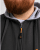 Motley Denim Copenhagen Hoodie Charcoal - Hupparit ja collegepaidat - Miesten hupparit ja collegepaidat isot koot