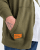 Motley Denim Copenhagen Hoodie Dark Khaki - Hupparit ja collegepaidat - Miesten hupparit ja collegepaidat isot koot