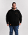 Motley Denim Copenhagen Hoodie Black - Hupparit ja collegepaidat - Miesten hupparit ja collegepaidat isot koot