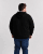 Motley Denim Copenhagen Hoodie Black - Hupparit ja collegepaidat - Miesten hupparit ja collegepaidat isot koot