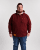Motley Denim Copenhagen Hoodie Red - Hupparit ja collegepaidat - Miesten hupparit ja collegepaidat isot koot