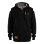 Motley Denim Copenhagen Hoodie Black - Hupparit ja collegepaidat - Miesten hupparit ja collegepaidat isot koot
