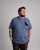 Motley Denim Milan T-paita Vaalea indigo - T-paidat - Isot T-paidat 2XL – 14XL
