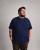 Motley Denim Milan T-paita Laivastonsininen - T-paidat - Isot T-paidat 2XL – 14XL