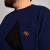 Motley Denim Milan T-paita Laivastonsininen - T-paidat - Isot T-paidat 2XL – 14XL