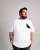Motley Denim Milan T-paita Valkoinen - T-paidat - Isot T-paidat 2XL – 14XL