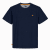 Motley Denim Stockholm T-shirt Navy - T-paidat - Isot T-paidat 2XL – 14XL