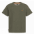 Motley Denim Stockholm T-shirt Dark Khaki - T-paidat - Isot T-paidat 2XL – 14XL
