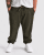 Motley Denim Berlin Sweatpants Dark Khaki - Collegehousut ja collegeshortsit - Miesten Isot collegehousut ja collegeshortsit