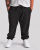 Motley Denim Berlin Sweatpants Charcoal - Collegehousut ja collegeshortsit - Miesten Isot collegehousut ja collegeshortsit