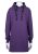 Nora Mikken KRISTINA Long Hoodie Purple - Hupparit ja collegepaidat - 