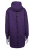 Nora Mikken KADRI WHITE Long Hoodie Purple - Hupparit ja collegepaidat - 