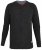 D555 Xavier Knitted Bomber Charcoal - Hupparit ja collegepaidat - Miesten hupparit ja collegepaidat isot koot