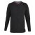 D555 Xavier Knitted Bomber Charcoal - Hupparit ja collegepaidat - Miesten hupparit ja collegepaidat isot koot
