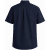 Motley Denim Zagreb Lyhythihainen Kauluspaita Laivastonsininen - Kauluspaidat - Miesten isot kauluspaidat 2XL – 8XL