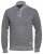 D555 Zane Sweater Grey - Hupparit ja collegepaidat - Miesten hupparit ja collegepaidat isot koot