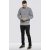 D555 Zane Sweater Grey - Hupparit ja Collegepaidat - Miesten isot hupparit mitoissa 2XL – 8XL