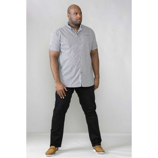 D555 Claude Stretch Jeans Black TALL SIZES - MIESTEN VAATTEET MT-6XLT - Pitkien miesten vaatteet