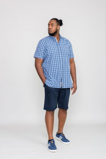 D555 CANFORD Shirt With Pocket - Kauluspaidat - Miesten isot kauluspaidat 2XL – 8XL