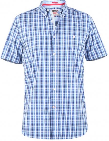 D555 CANFORD Shirt With Pocket - Kauluspaidat - Miesten isot kauluspaidat 2XL – 8XL
