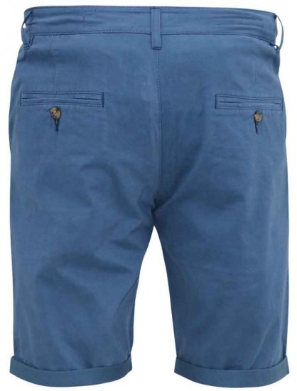 D555 Nelson Stretch Chino Shorts Blue - Shortsit - Shortsit, isot koot – W40-W60