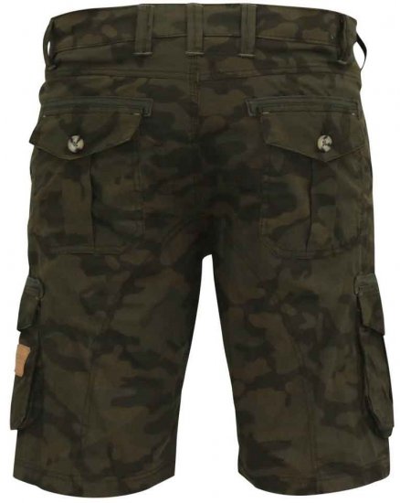 D555 Woobridge Camo Cotton Cargo Shorts - Shortsit - Shortsit, isot koot – W40-W60