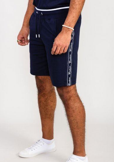 D555 Brantham Couture Elasticated Waistband Shorts Navy - Collegehousut ja collegeshortsit - Miesten Isot collegehousut ja collegeshortsit