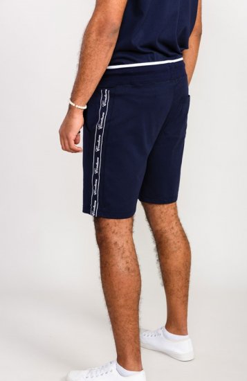 D555 Brantham Couture Elasticated Waistband Shorts Navy - Collegehousut ja collegeshortsit - Miesten Isot collegehousut ja collegeshortsit