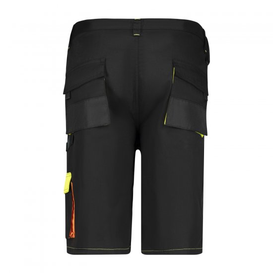 Adamo 109120 Työshortsit Musta - Työvaatteet - Miesten Työvaatteet Isot Koot - 2XL-10XL