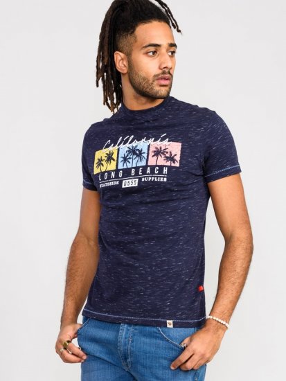 D555 Thorndon California Long Beach Printed T-Shirt - T-paidat - Isot T-paidat 2XL – 14XL