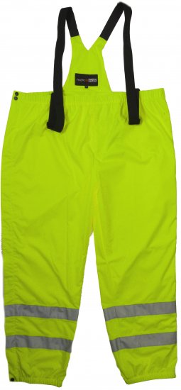 Marc & Mark Hi-Vis Työhousut Keltainen - Työvaatteet - Miesten Työvaatteet Isot Koot - 2XL-10XL