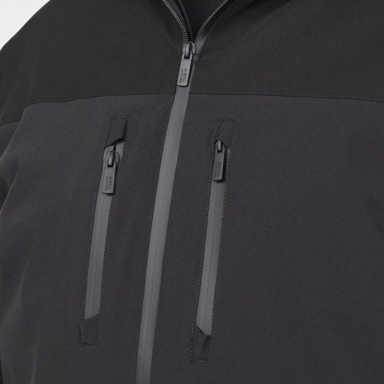 North Latitude Ski Jacket Black - Hiihtovaatteet - Isokokoiset Talvi- ja Lasketteluvaatteet