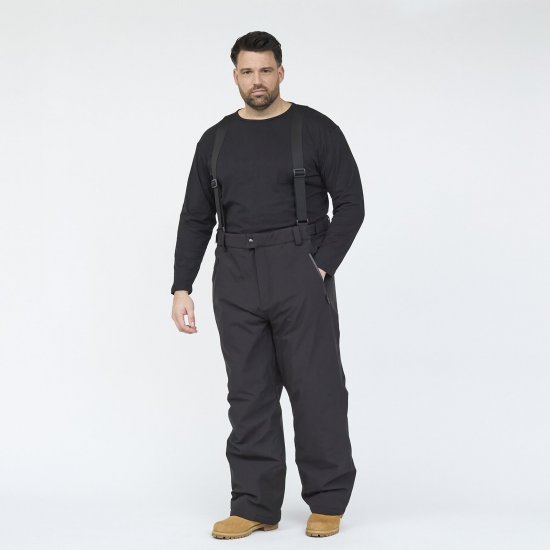 North Latitude Ski pant Black - Hiihtovaatteet - Isokokoiset Talvi- ja Lasketteluvaatteet