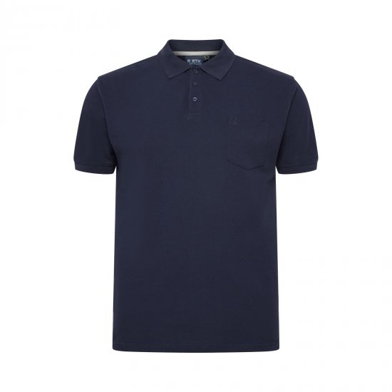 North Latitude Polo Navy Blue - Pikeepaidat - Miesten isot pikeepaidat