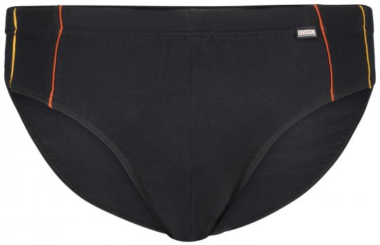 Adamo Mike Briefs Black - Alusvaatteet & Uimavaatteet - Miesten Isot alusvaatteet 