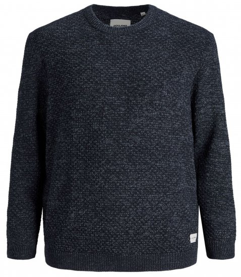 Jack & Jones JCOBRANDON Knit Navy Blazer - Hupparit ja collegepaidat - Miesten hupparit ja collegepaidat isot koot
