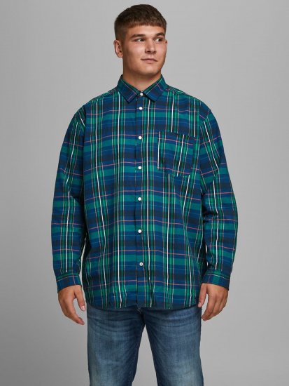 Jack & Jones JORAUDIO Shirt - Kauluspaidat - Miesten isot kauluspaidat 2XL – 8XL
