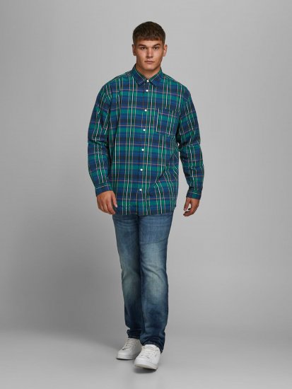 Jack & Jones JORAUDIO Shirt - Kauluspaidat - Miesten isot kauluspaidat 2XL – 8XL